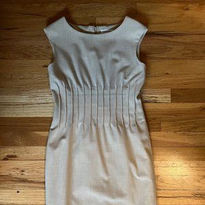 Calvin Klein | Sleeveless Business Dress with Tucked Bodice | Size 2